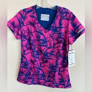 Skechers Women's Tropical Scrub Top